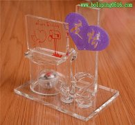玻璃水晶閃光工藝品 情侶生日 畢業(yè)開(kāi)學(xué)禮品